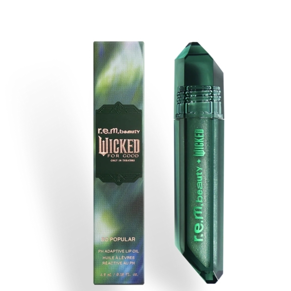 r.e.m. beauty x Wicked: For Good So Popular pH Adaptive Lip Oil